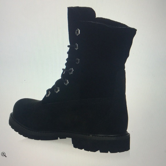 Women’s Teddy Fleece Timberland Boots - Picture 3 of 4